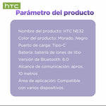 Auriculares inalámbricos HTC-NE32