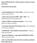 OPPO Reno12 5G Nuevo- Pantalla AMOLED 6.7"