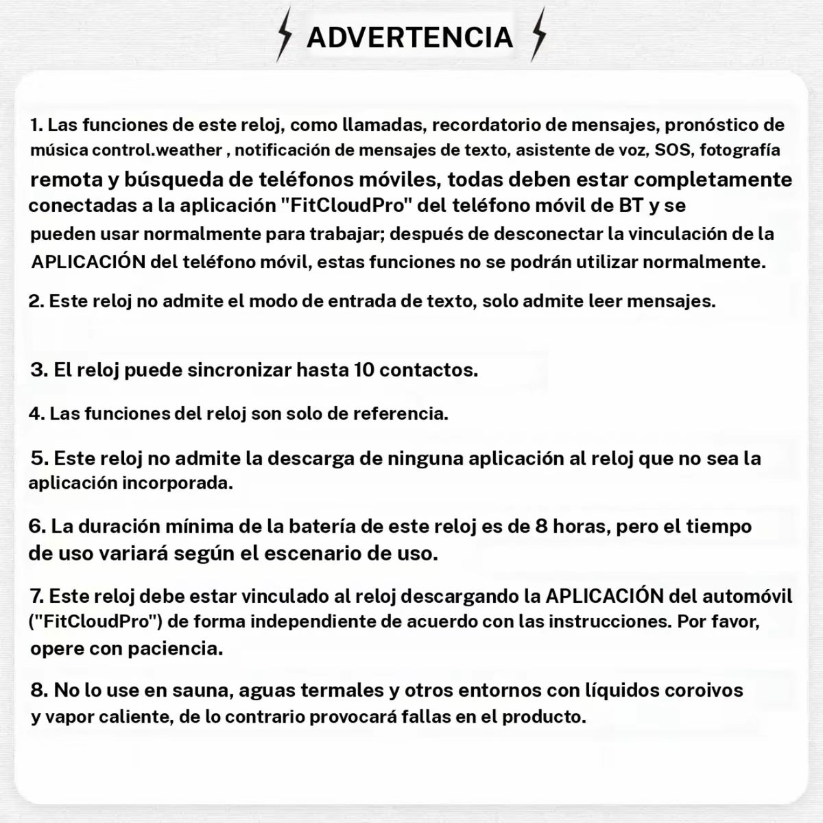 Reloj Inteligente deportiva￼￼