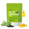Aceite de orégano 300 cápsulas con aceite. Semilla negra ￼