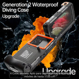 Funda impermeable para el móvil ￼
