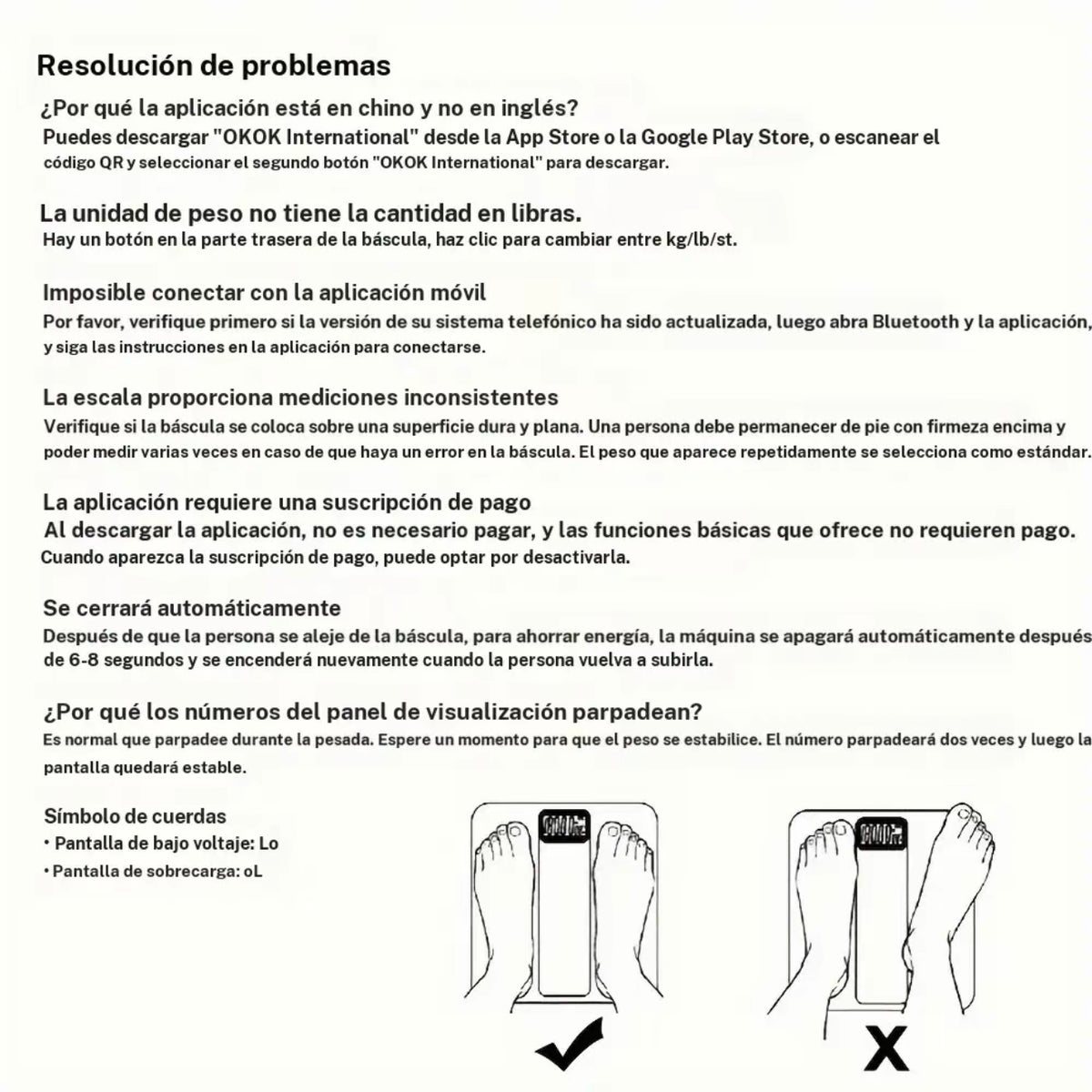 Báscula digital inteligente