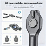 Juego de destornilladores de carraca avanzados