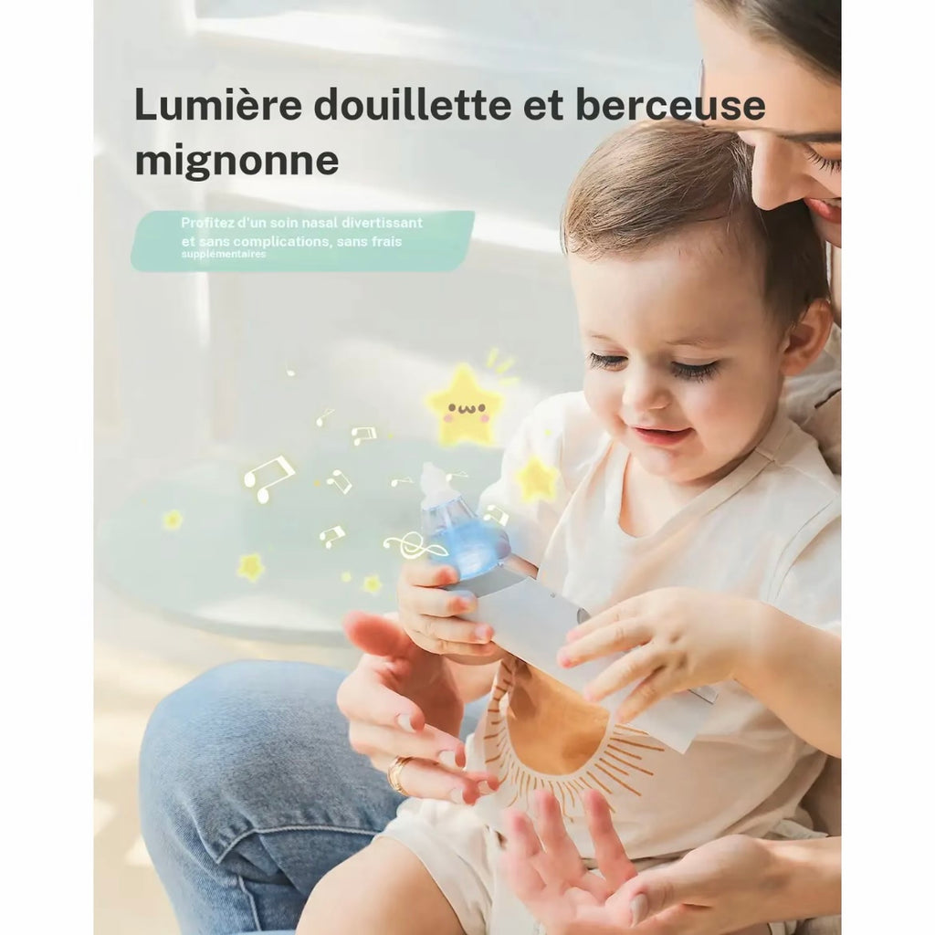 Aspirador de mucosidad nasal para bebé