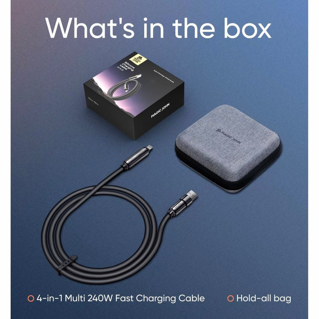 MAGIC JOHN cable 4en1