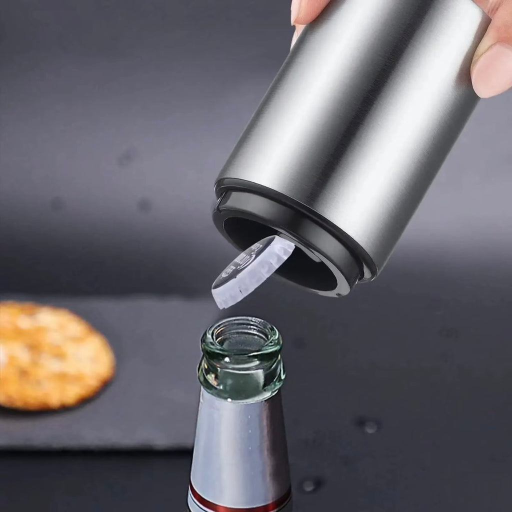 Abridor de botellas de acero inoxidable