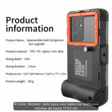 Funda impermeable para el móvil ￼