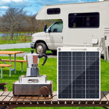 Panel solar flexible doble usb