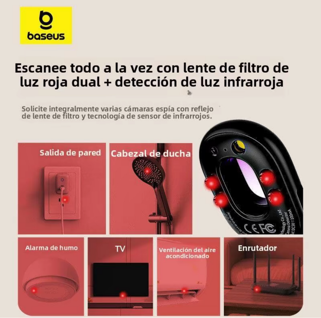 Detector de cámara