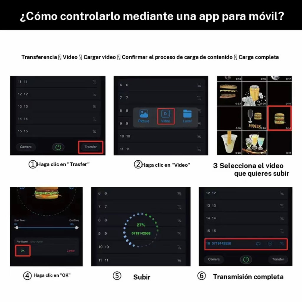 Luz de proyección de holograma 3D