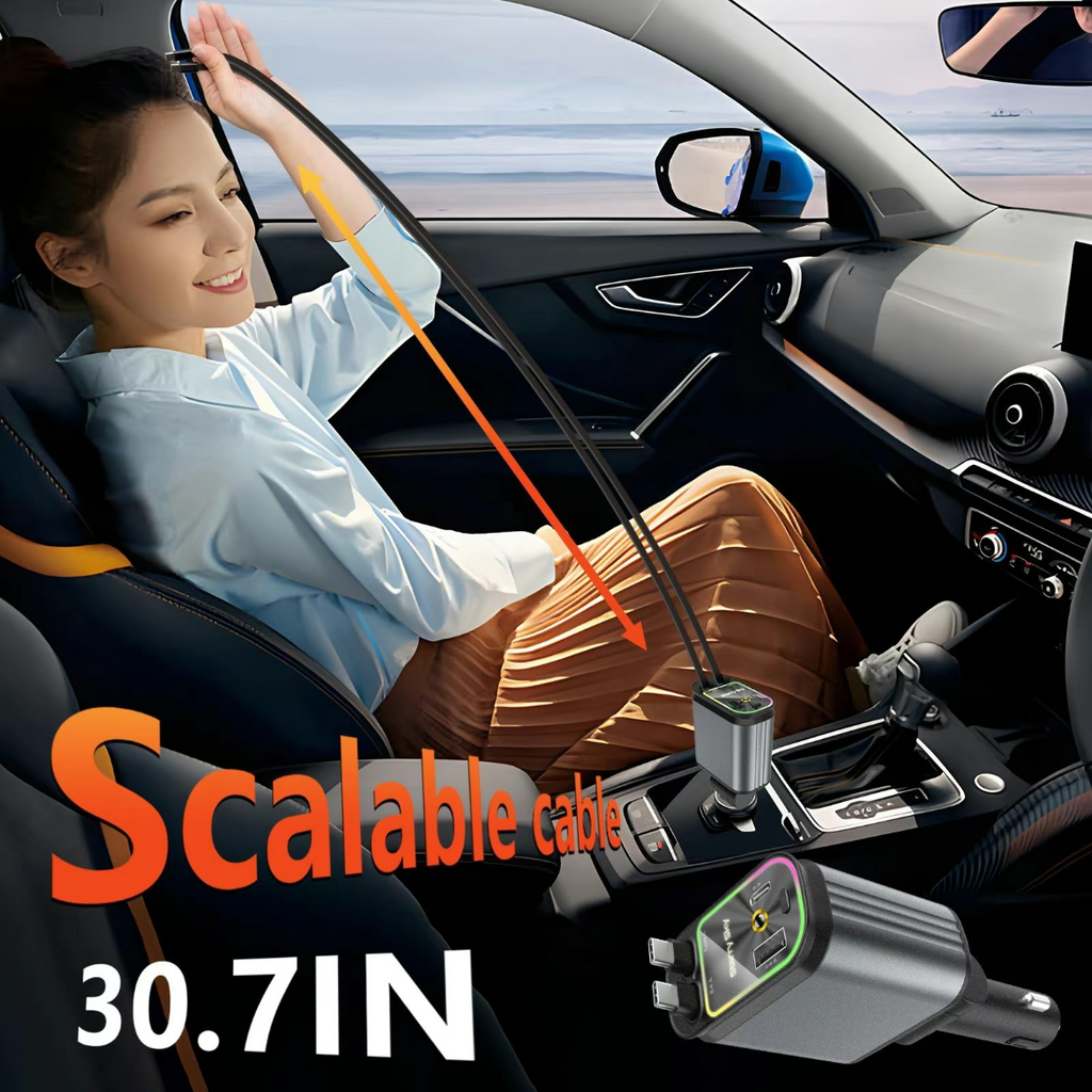 Cargador de coche para el móvil 4i1