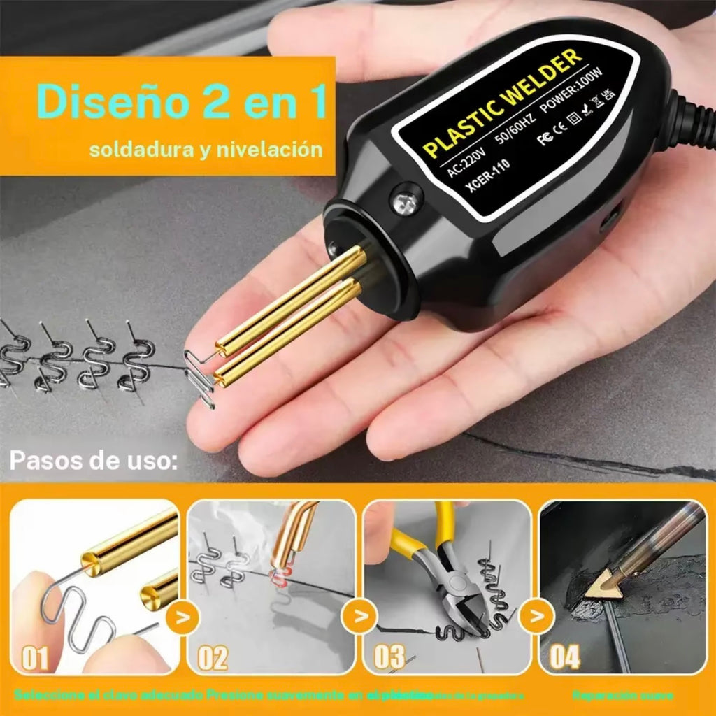 Máquina de soldar de plástico portátil200/1000PCS