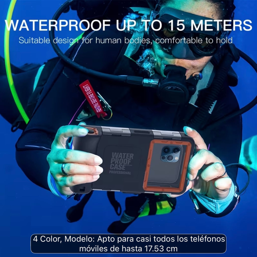 Funda impermeable para el móvil ￼
