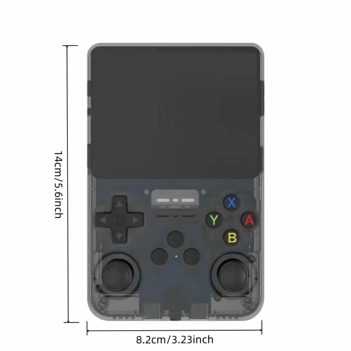 R36s Consola de juegos retro portátil, Pantalla a color HD,
