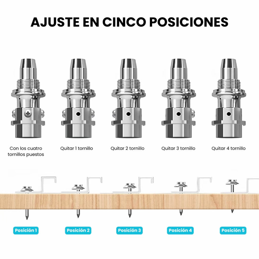 Pistola aplicador de clavo alta impacto ￼