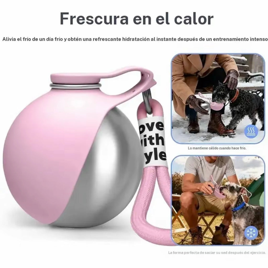 Botella de agua para mascota ￼