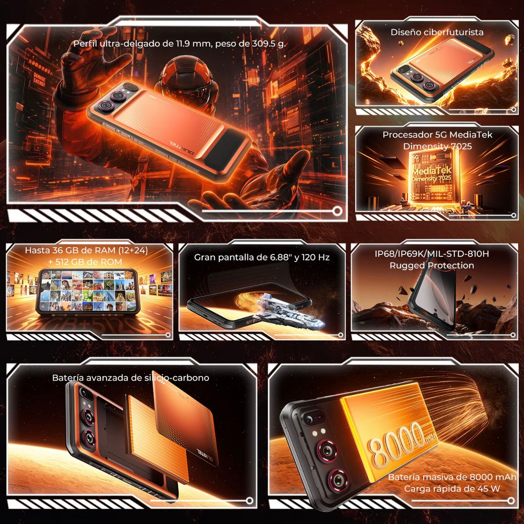 Oukitel wp68 air resistente