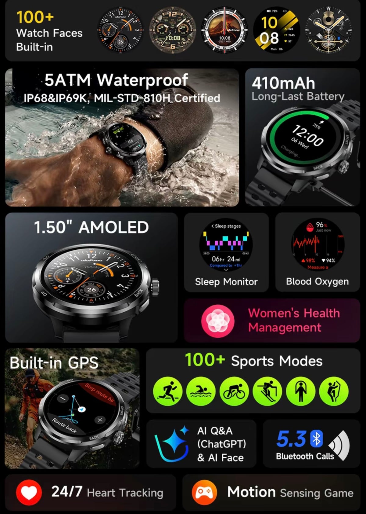 reloj inteligente Ulefone