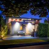 Luz led solar para exteriores con sensor