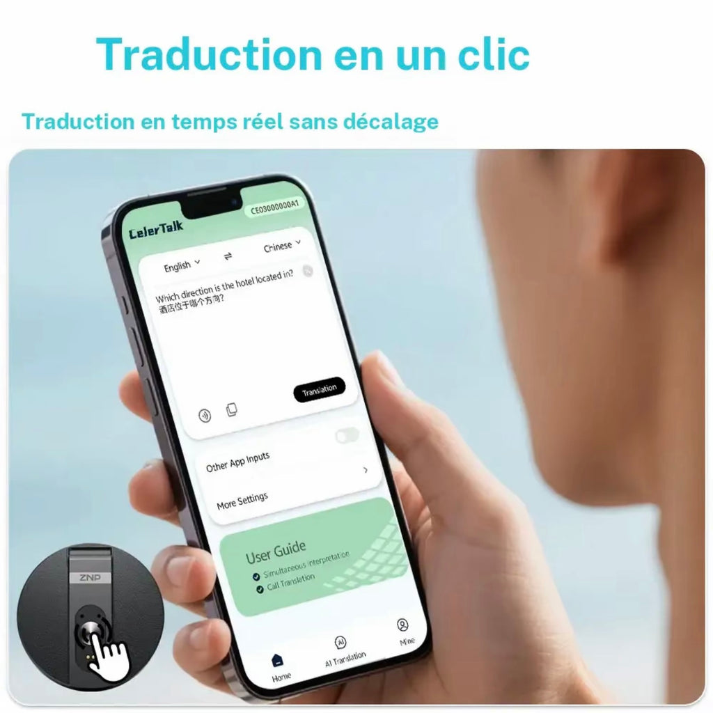 Traductor Ai con grabadora￼