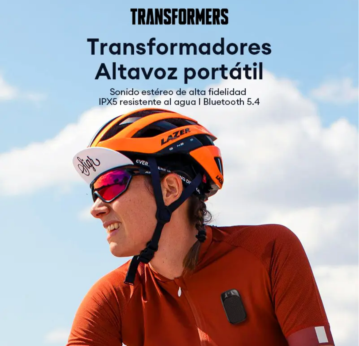 Altavoz portátil de batería con bluetooth