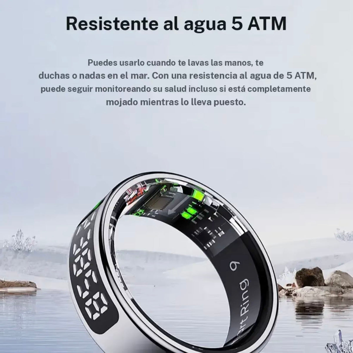 Nuevo anillo inteligente R11 con pantalla y control