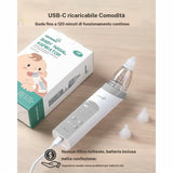 Aspirador de mucosidad nasal para bebé