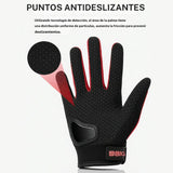 Guantes con protección ciclismo￼