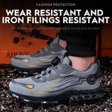 Zapato de seguridad antiperforación y antigolpes