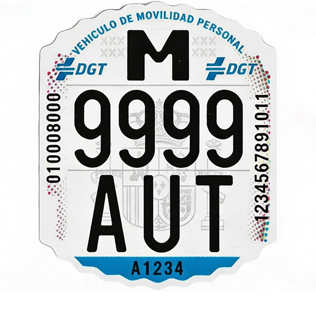 Matrícula de patinete