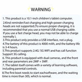 Tablet con control parental