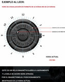 Reloj magnético de cuarzo