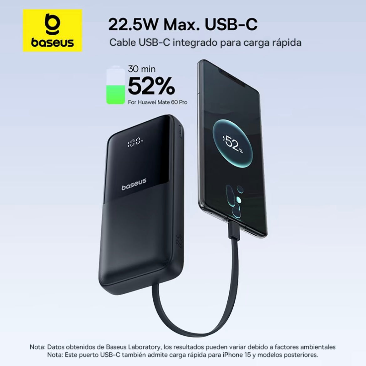 Banco de energía Baseus