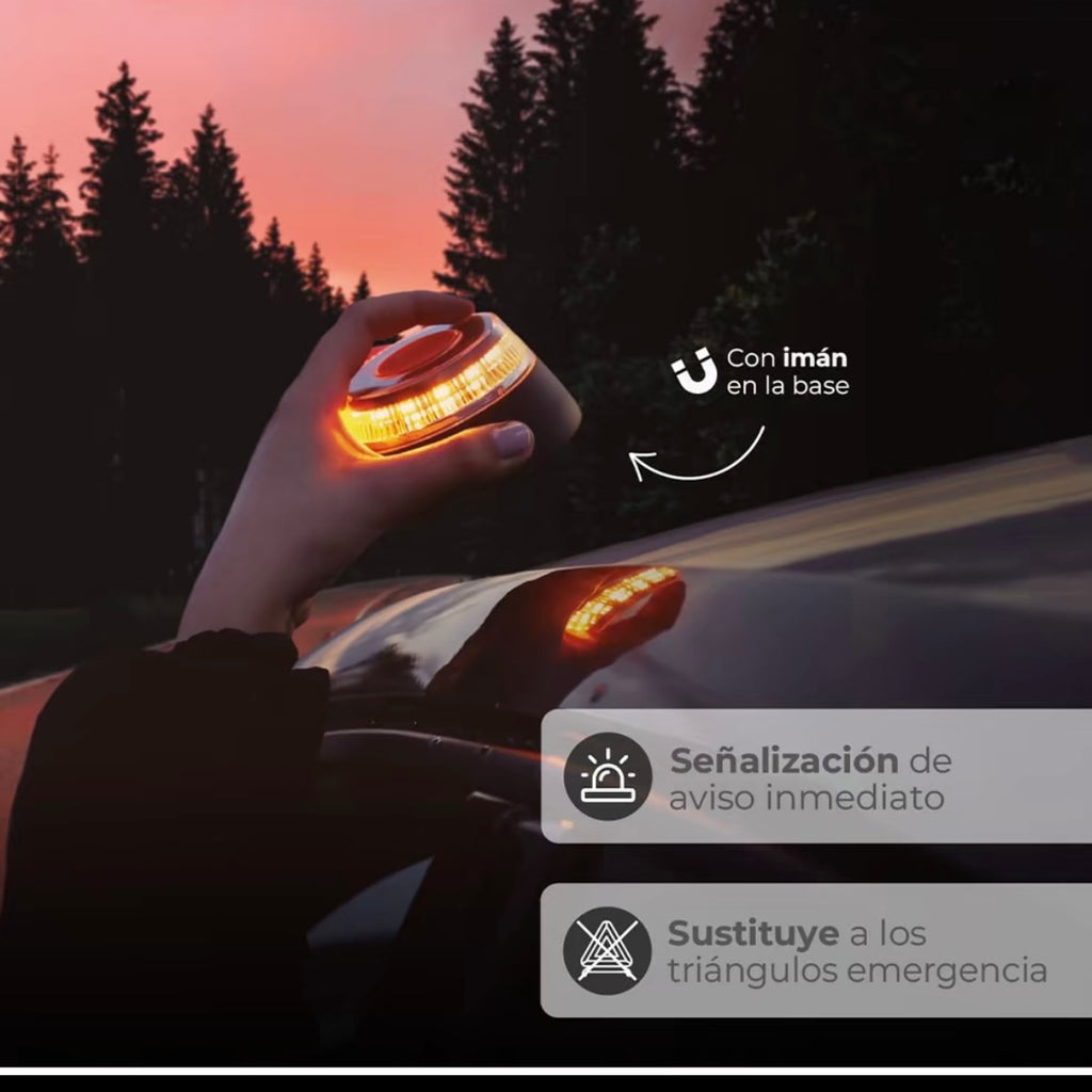 Luz de emergencia para coche