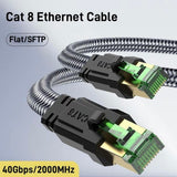 Cable Ethernet Cat 8 de alta velocidad