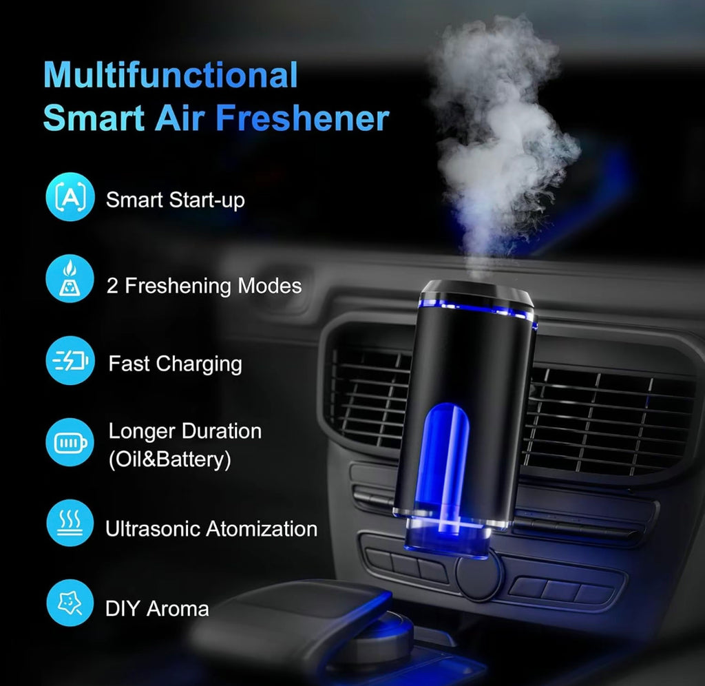 Ambientador para coche inteligente