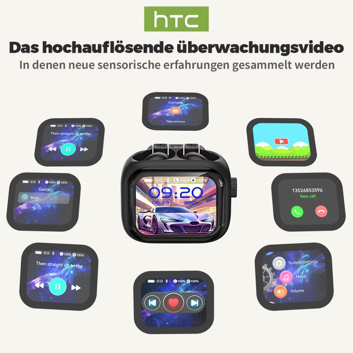 Auriculares HTC NE40