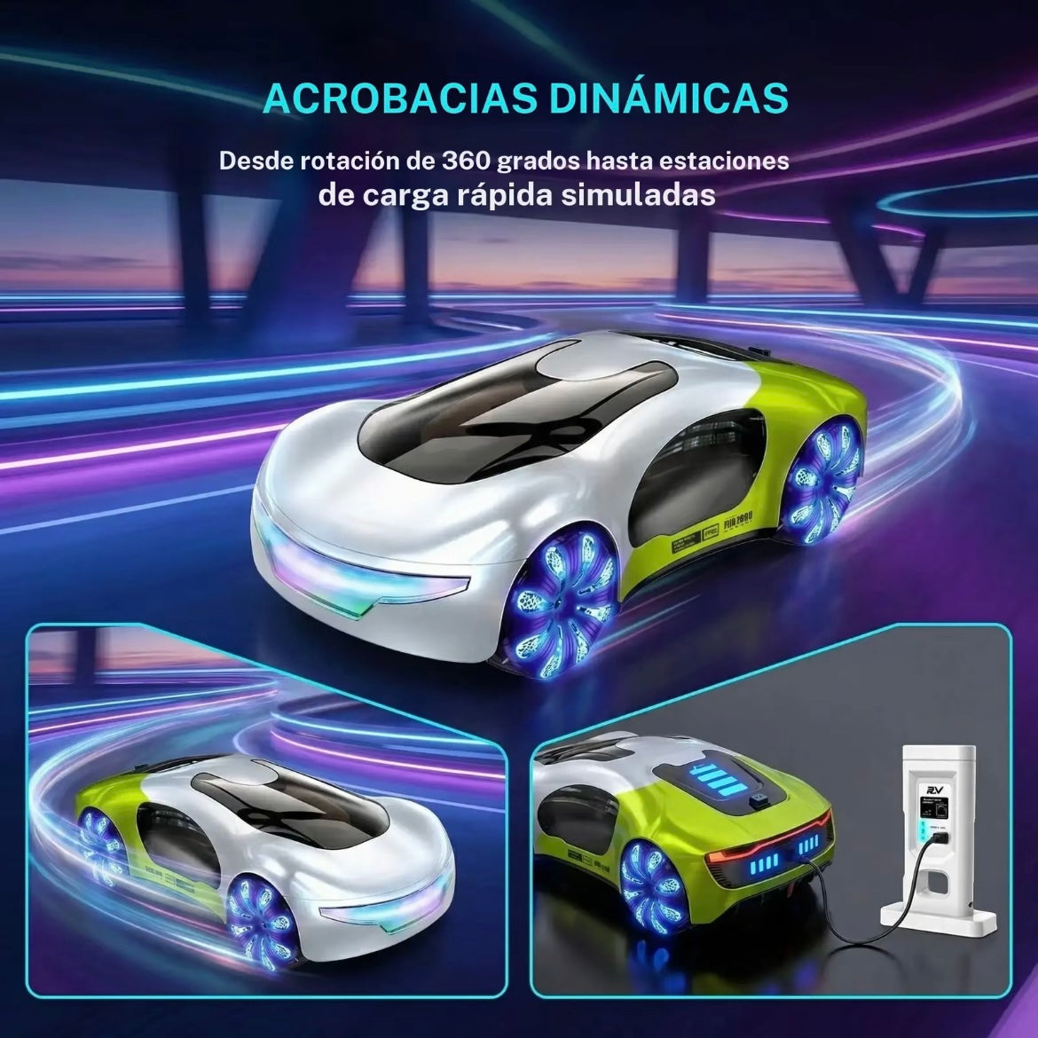 Coche acrobático Ridzori