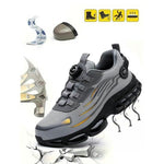 Zapato de seguridad antiperforación y antigolpes
