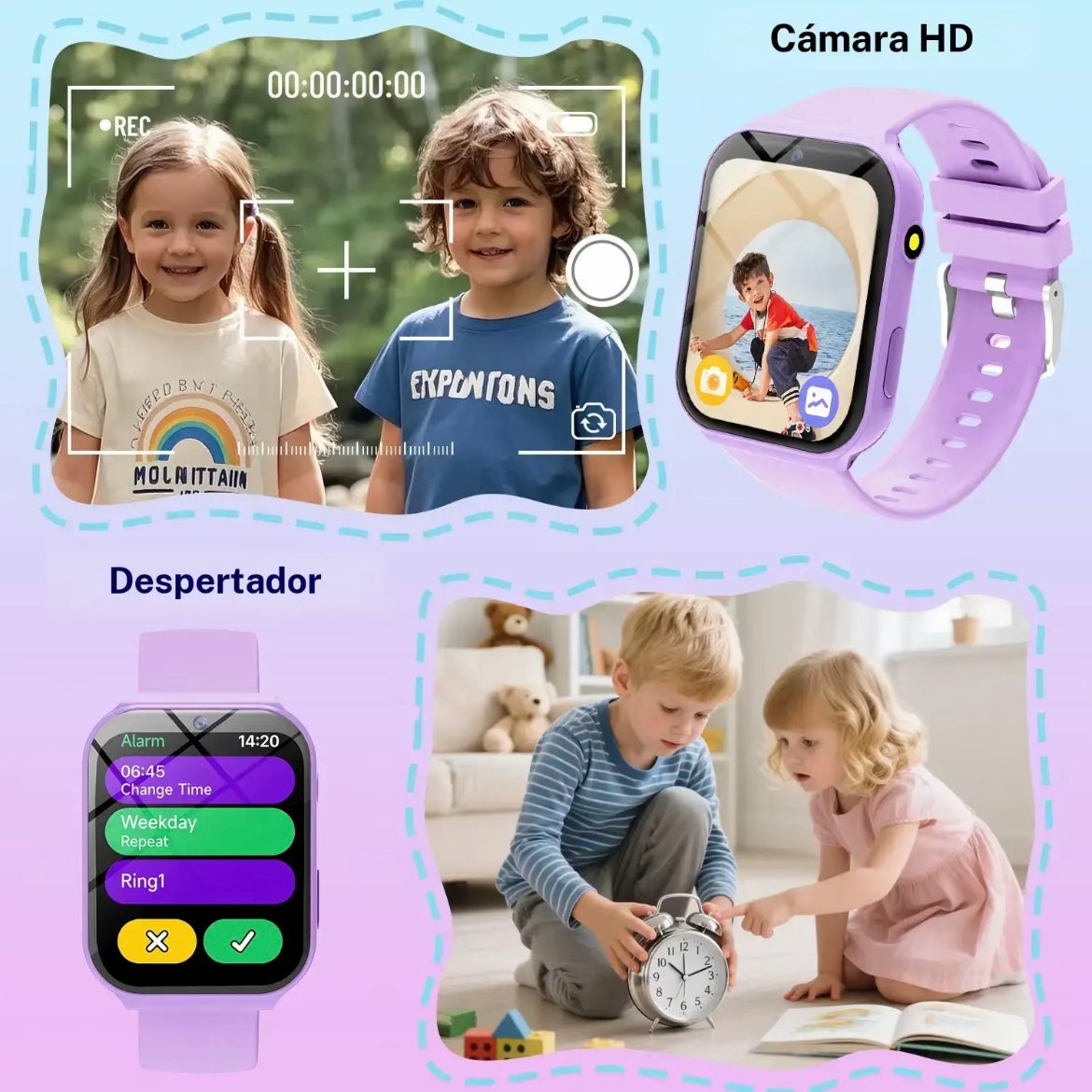 Reloj inteligente para niños