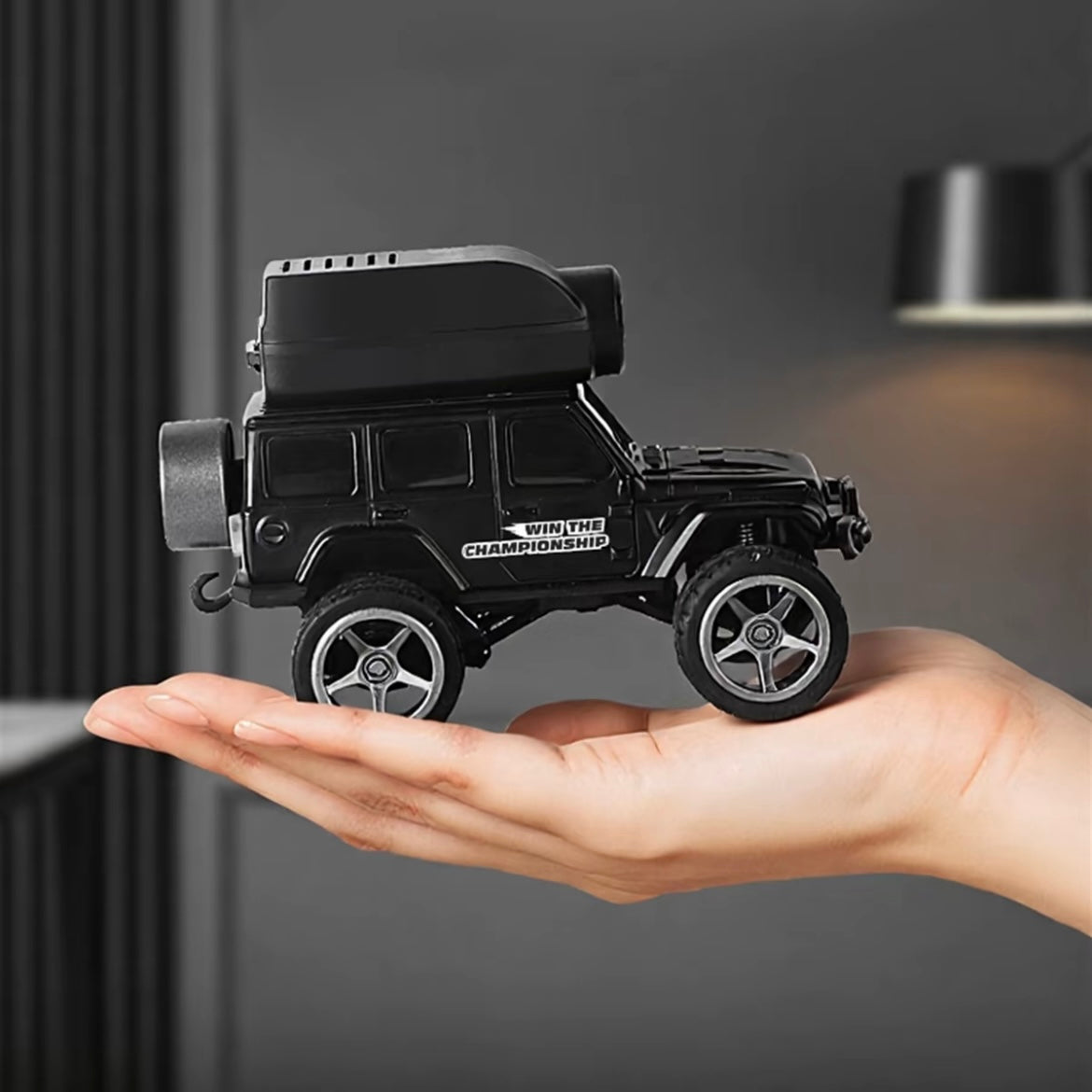 Mini coche con cámara y control remoto