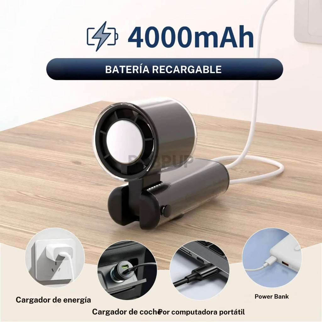 Ventilador turbo de mano