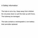 Luz inflable plegable