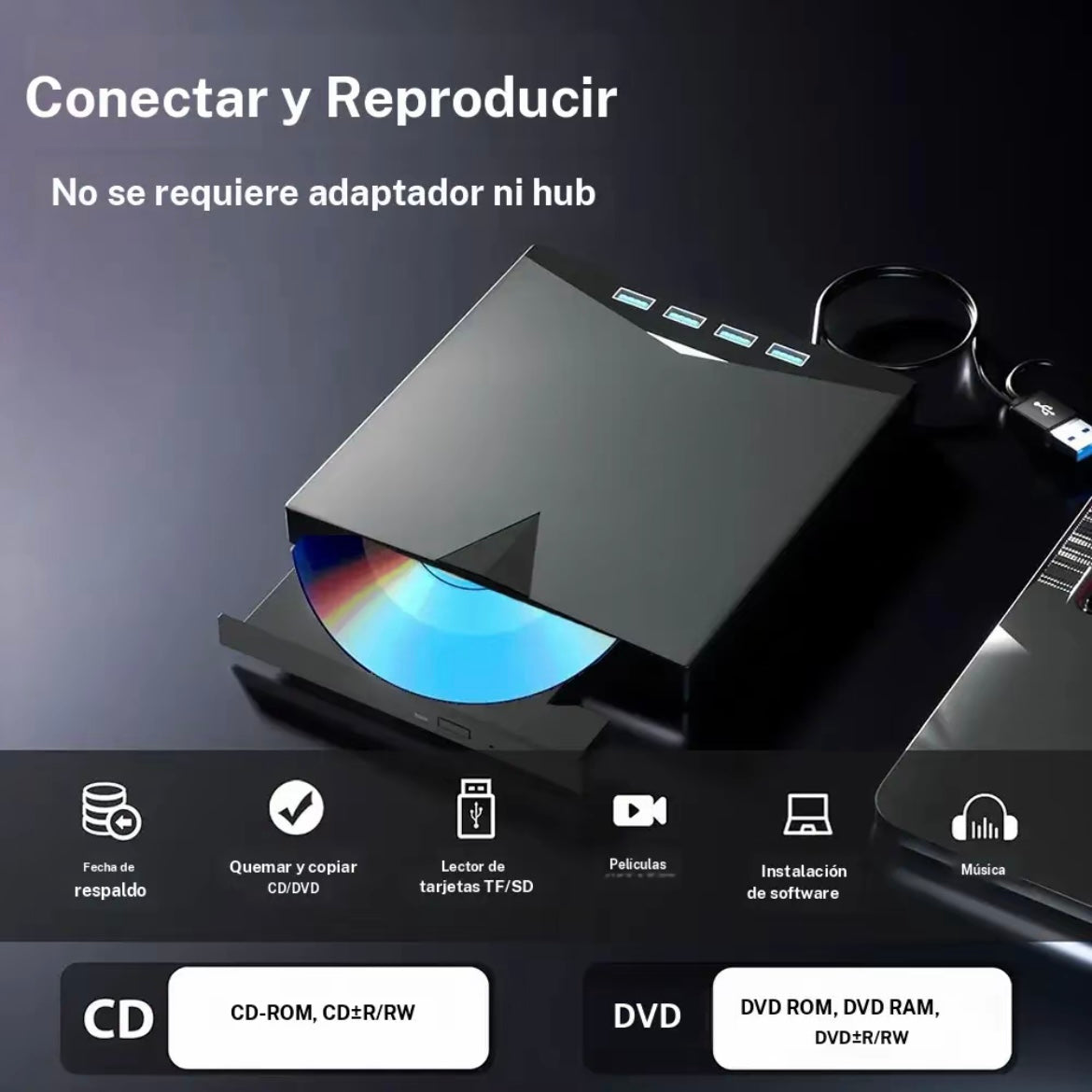 Reproductor DVD portátil