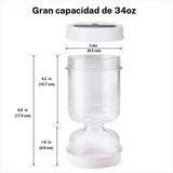 Frasco de olivas