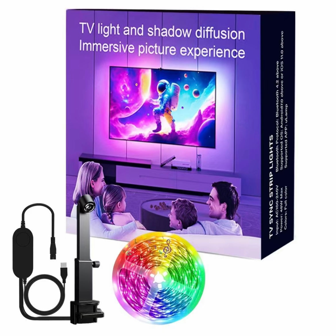 Tira de luz led para TV