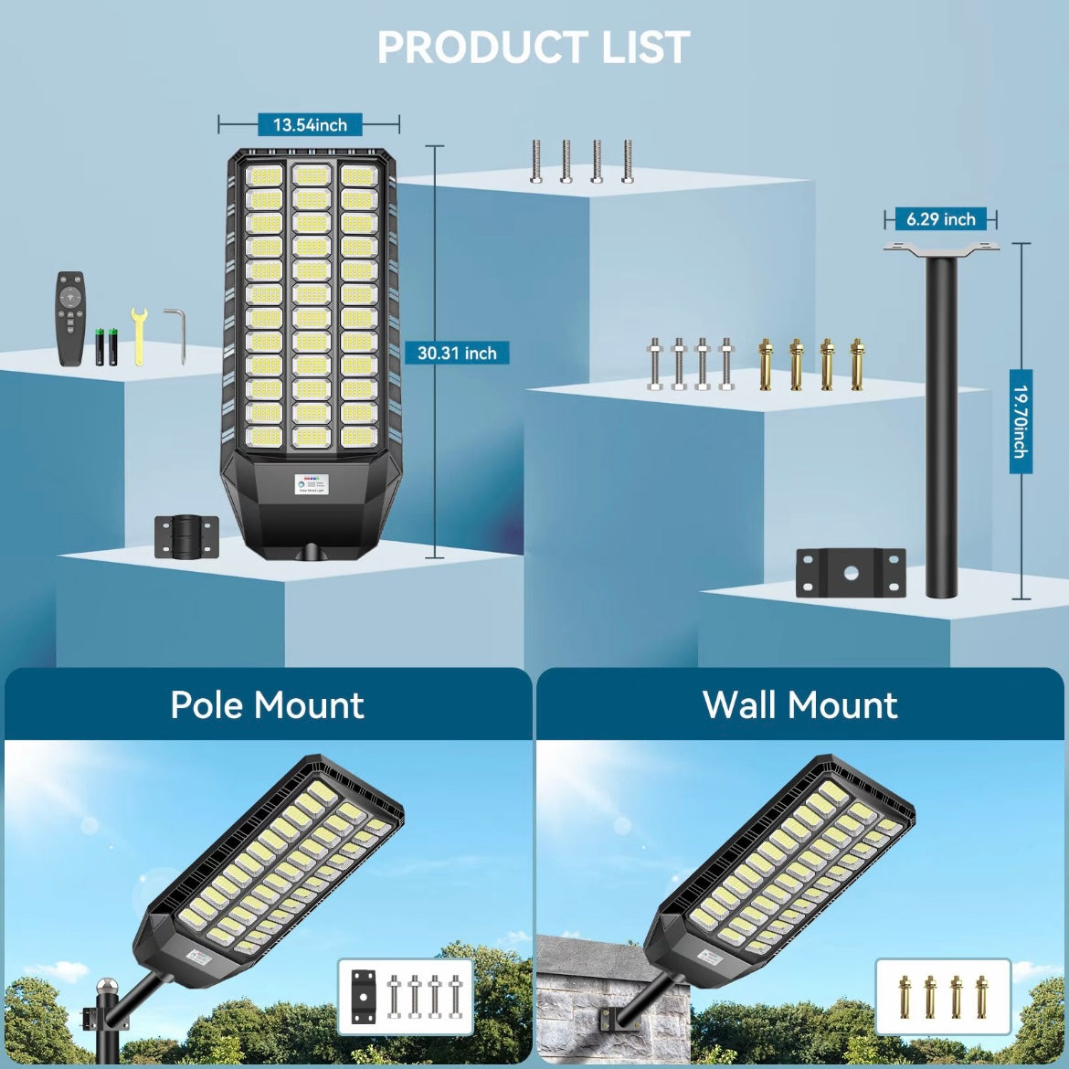 Panel de luz led