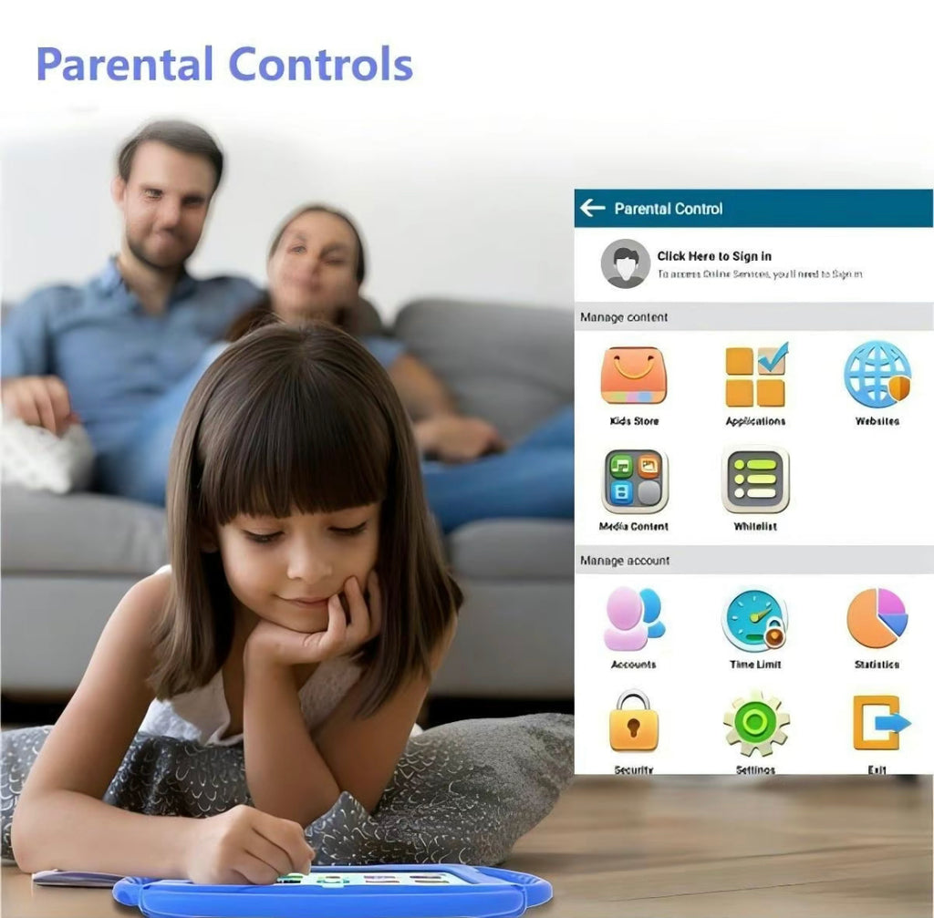 Tablet educativa y control parental
