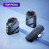 Micrófono de solapa inalámbrico