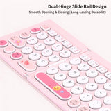 Teclado Rosa Plegable